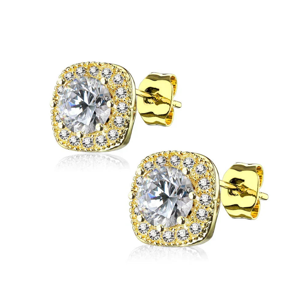 Brincos Glennis | Ouro