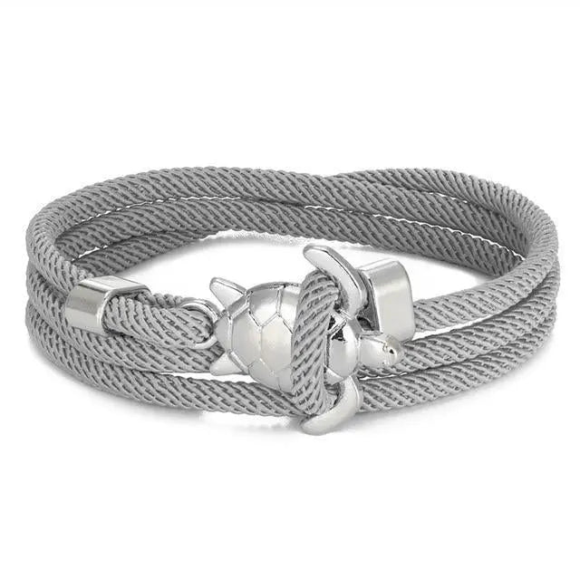 Pulseira Espírito do Oceano com Tartaruga Marinha
