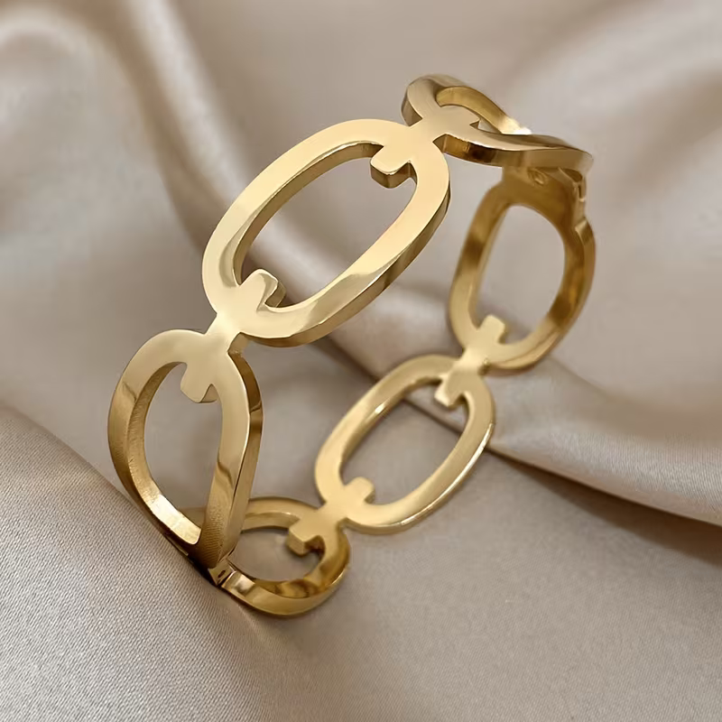 Bracelete Rígida Moderna
