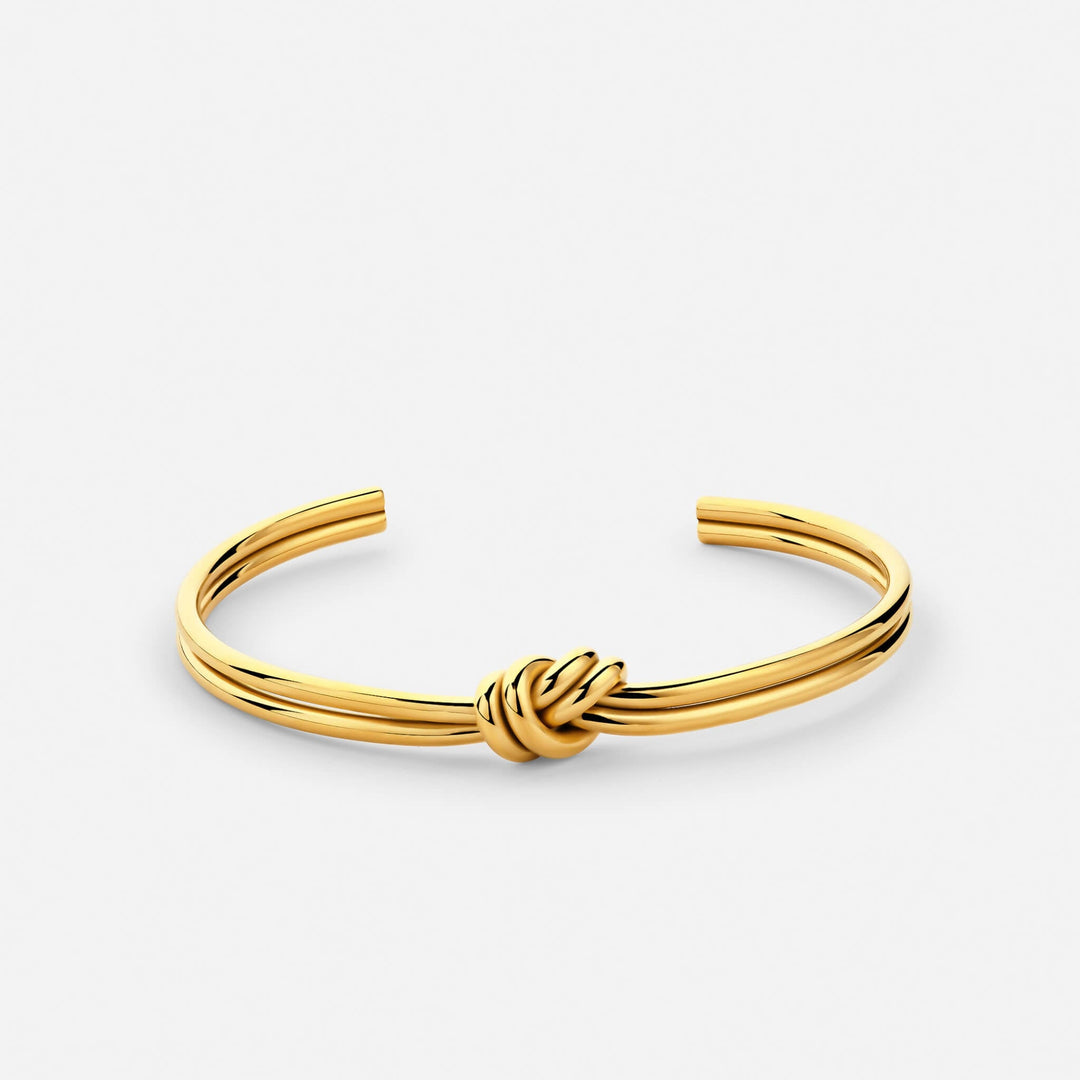 Bracelete Rígida com Nó