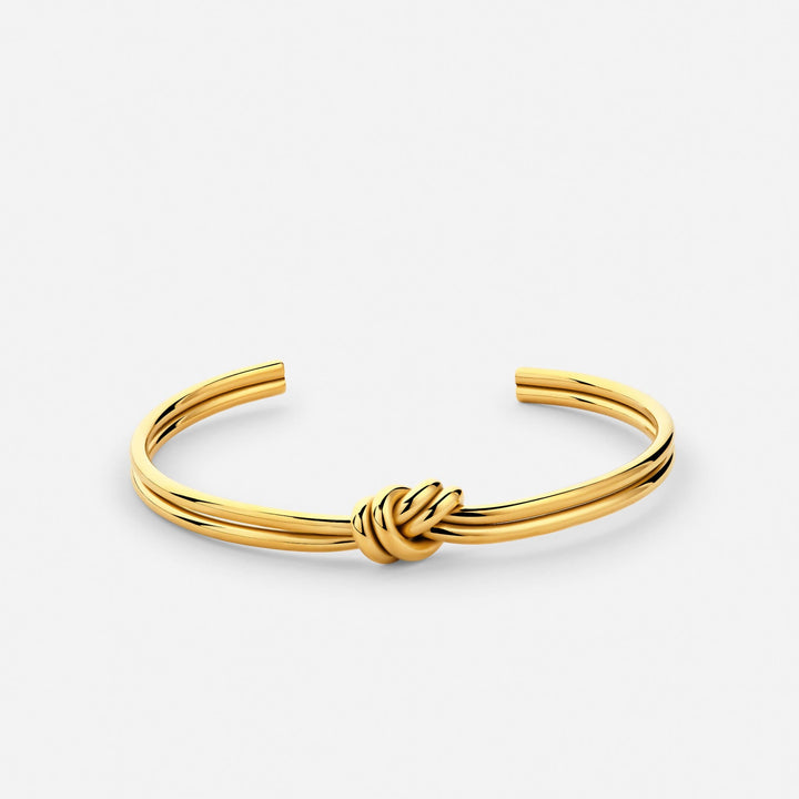 Bracelete Rígida com Nó
