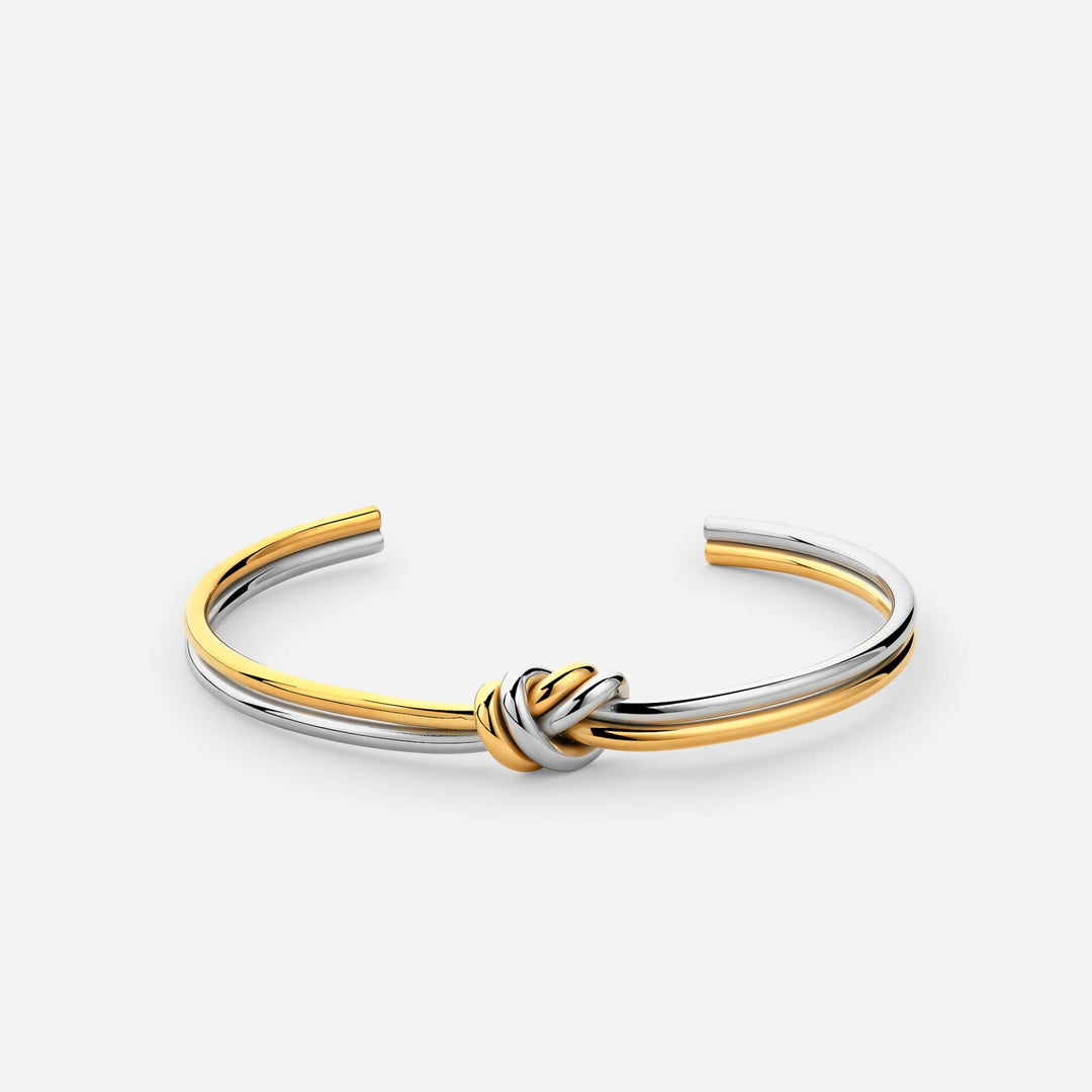 Bracelete Rígida com Nó