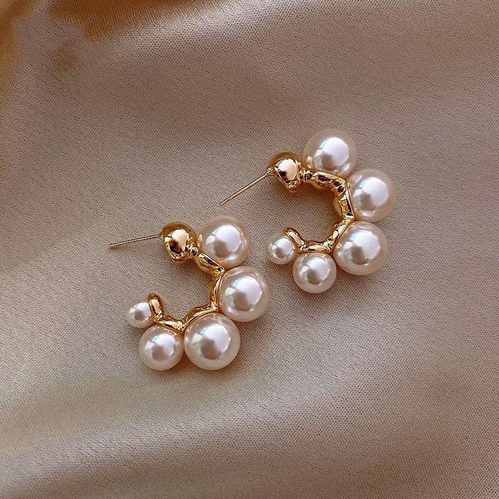 Brincos de Pérola Elegantes