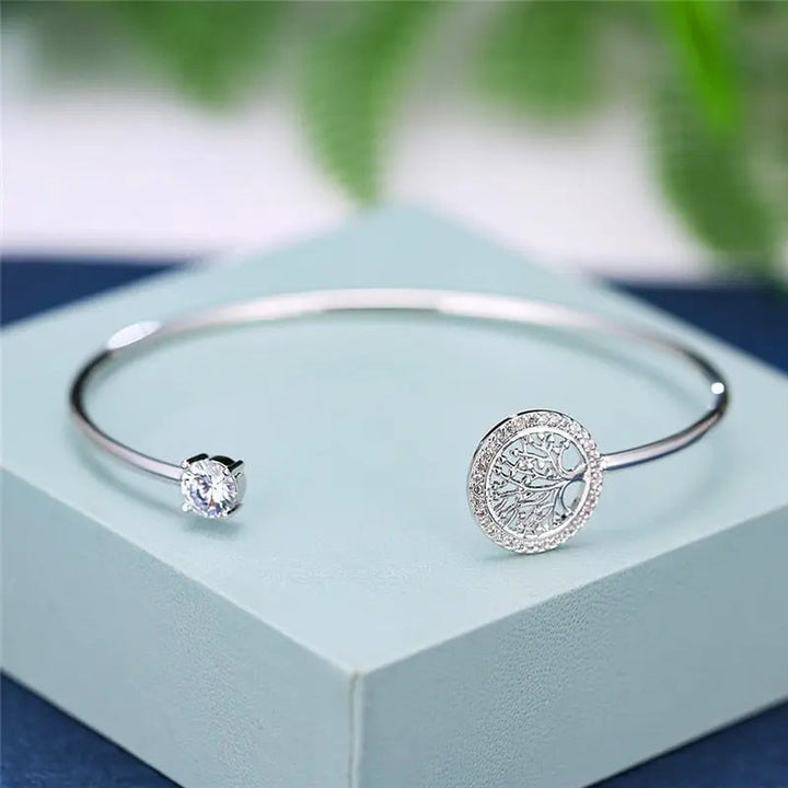 Pulseira Ajustável com Árvore da Vida