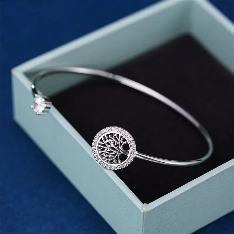 Pulseira Ajustável com Árvore da Vida