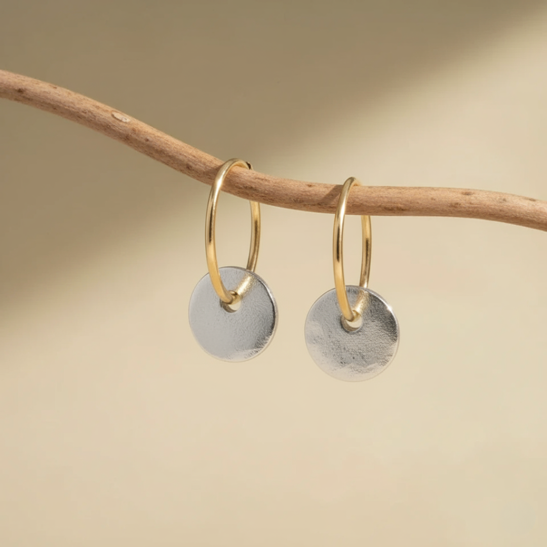 Argolas Elegantes Feitas à Mão