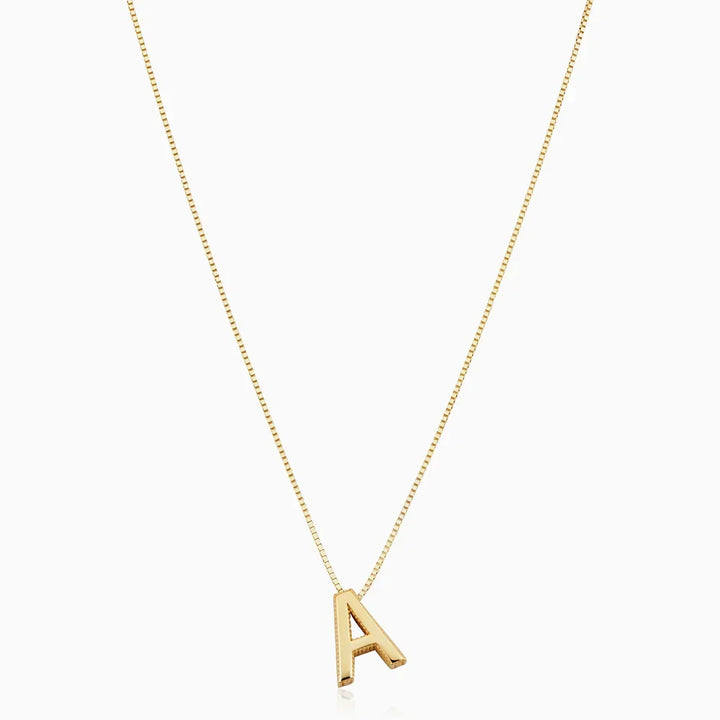 Colar com Inicial Love Letter | Ouro
