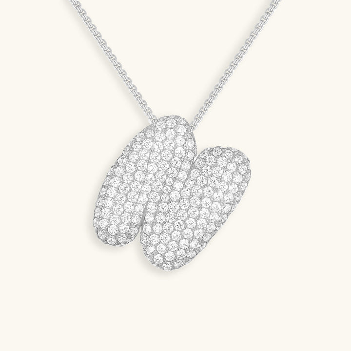 Colar Hailey com Inicial Bubble