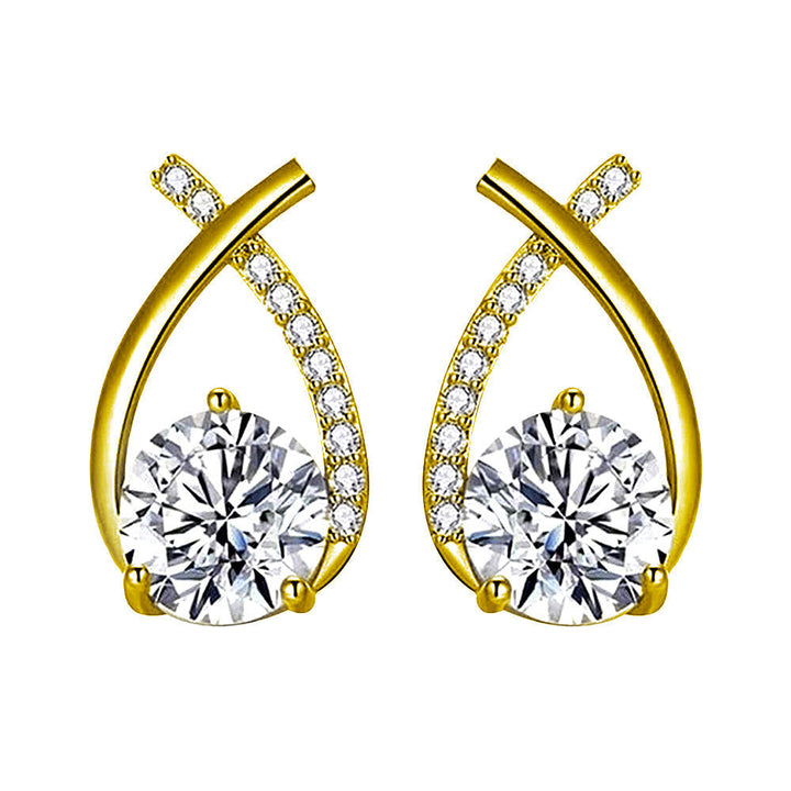Brincos Arielle | Ouro Branco