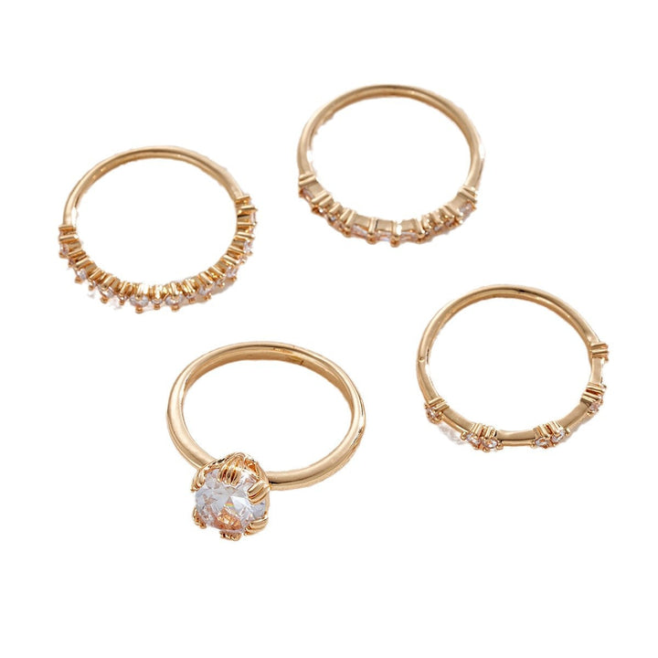 Conjunto de Anéis Solène Viremont | Ouro