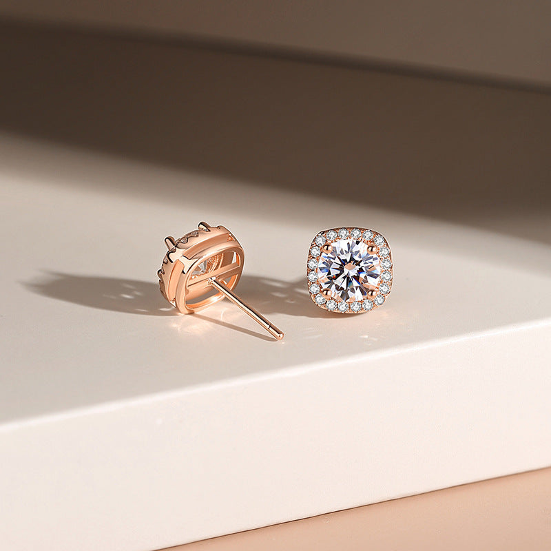 Brincos Glennis | Ouro Rosa
