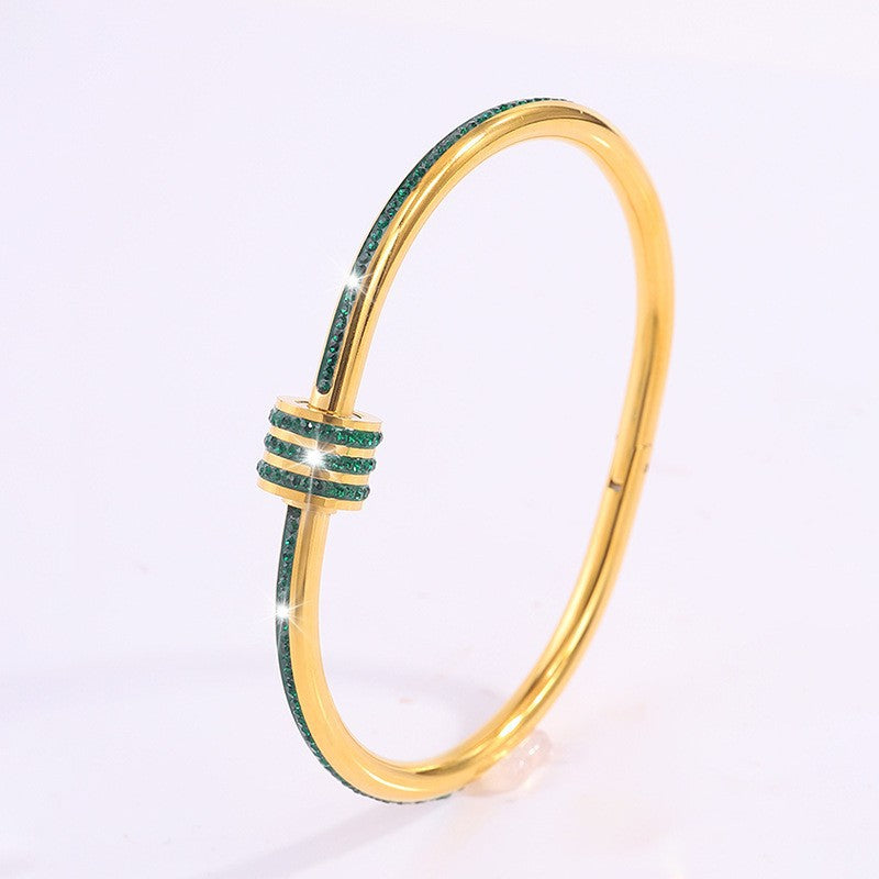 Pulseira Tessandra Virelli Branca | Ouro