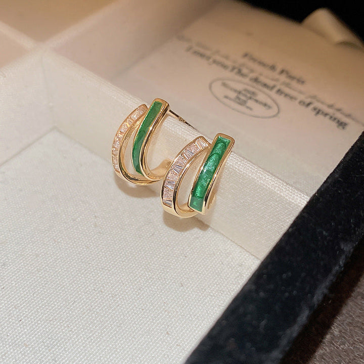 Brincos Chloé Feuillage | Ouro