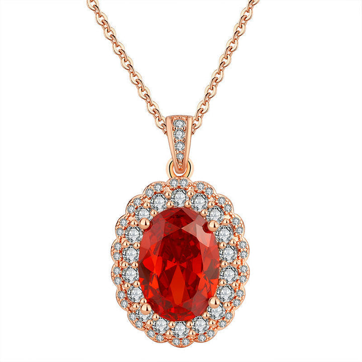 Conjunto Ravena Lyselle | Ouro Rosa