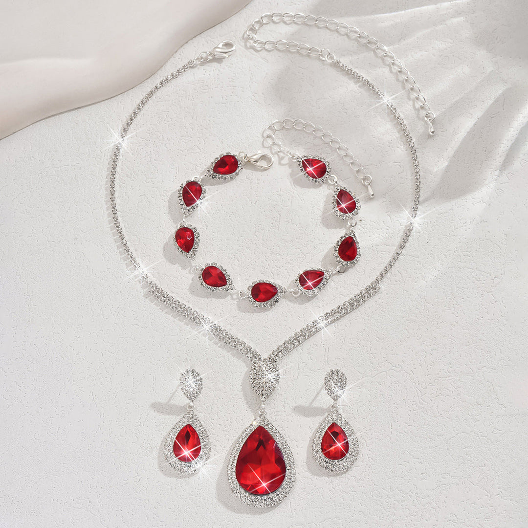 Conjunto de Joias Thalira Bloodwynne | Ouro Branco