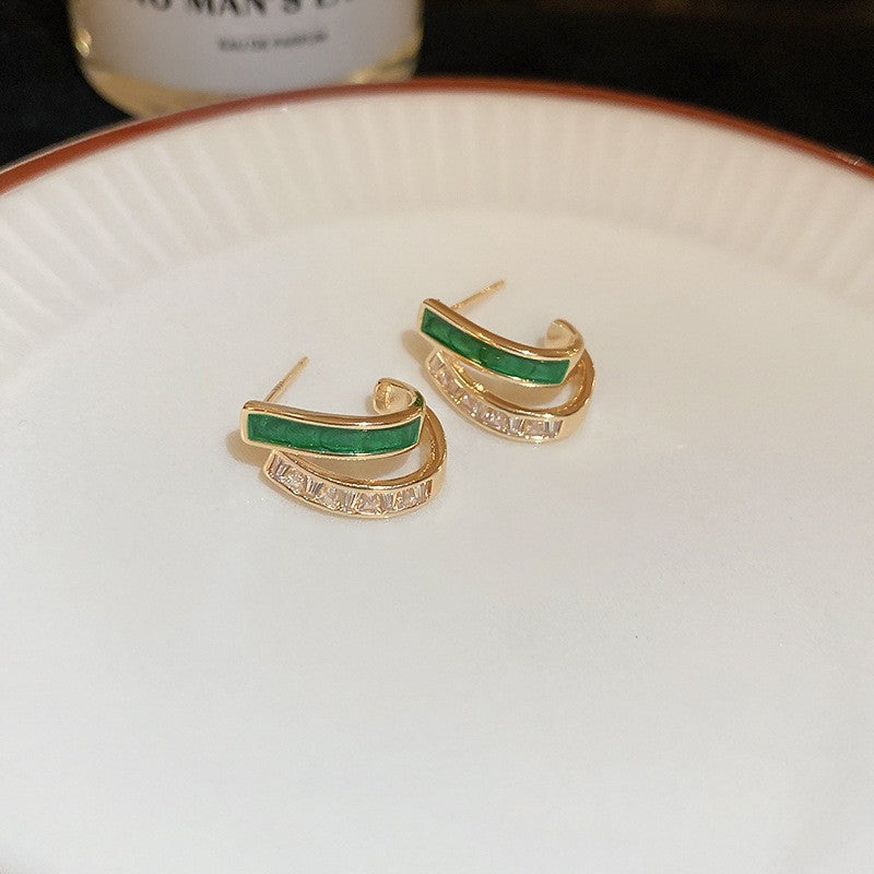 Brincos Chloé Feuillage | Ouro