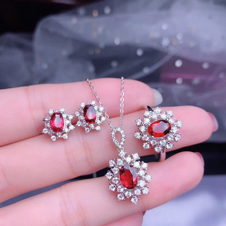 Conjunto Rubina Tessalyn | Ouro Branco