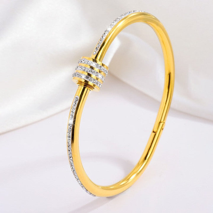 Pulseira Tessandra Virelli Verde | Ouro