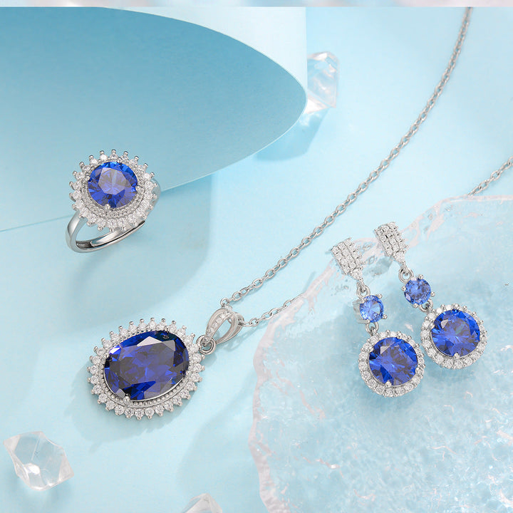 Conjunto Azul Aurielle Solwyn | Ouro Branco
