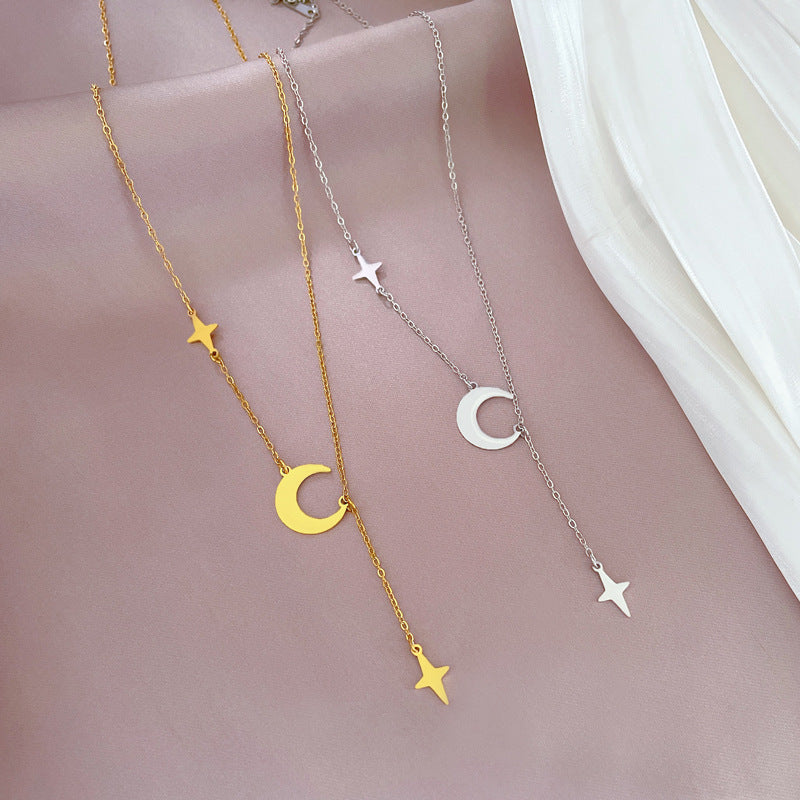 Colar Dourado Celestica