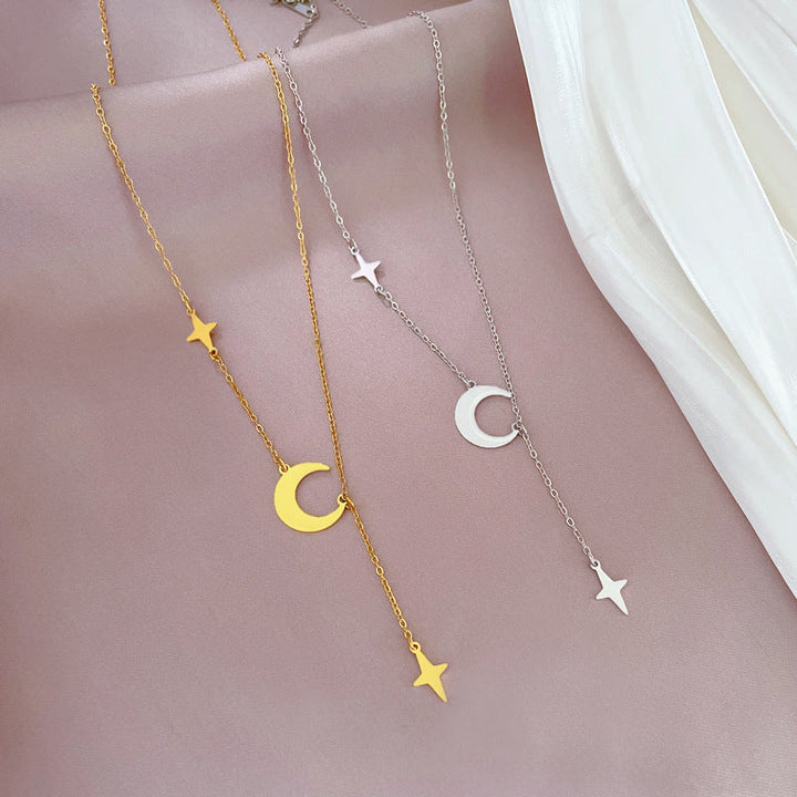 Colar Dourado Celestica