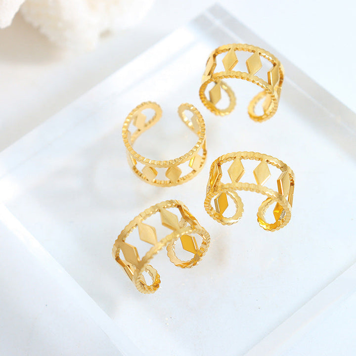 Anel Dourado Caelum