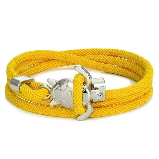 Pulseira Espírito do Oceano com Tartaruga Marinha
