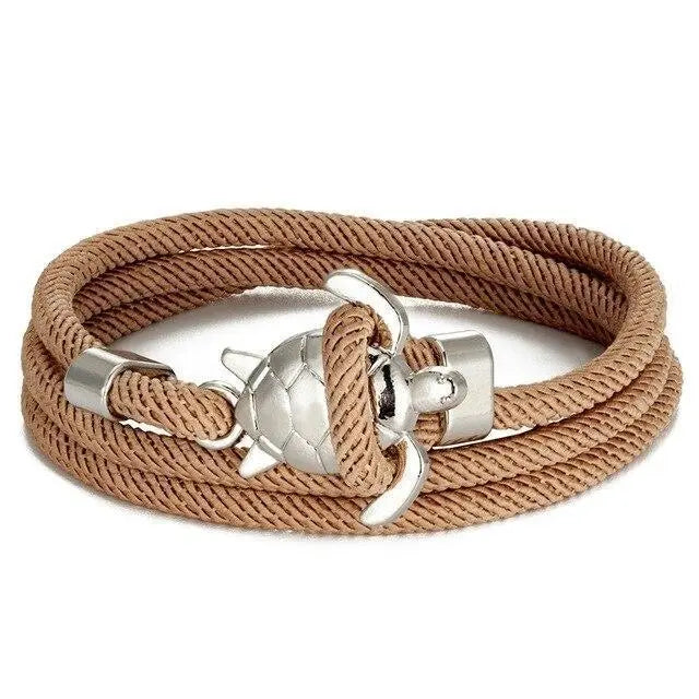 Pulseira Espírito do Oceano com Tartaruga Marinha