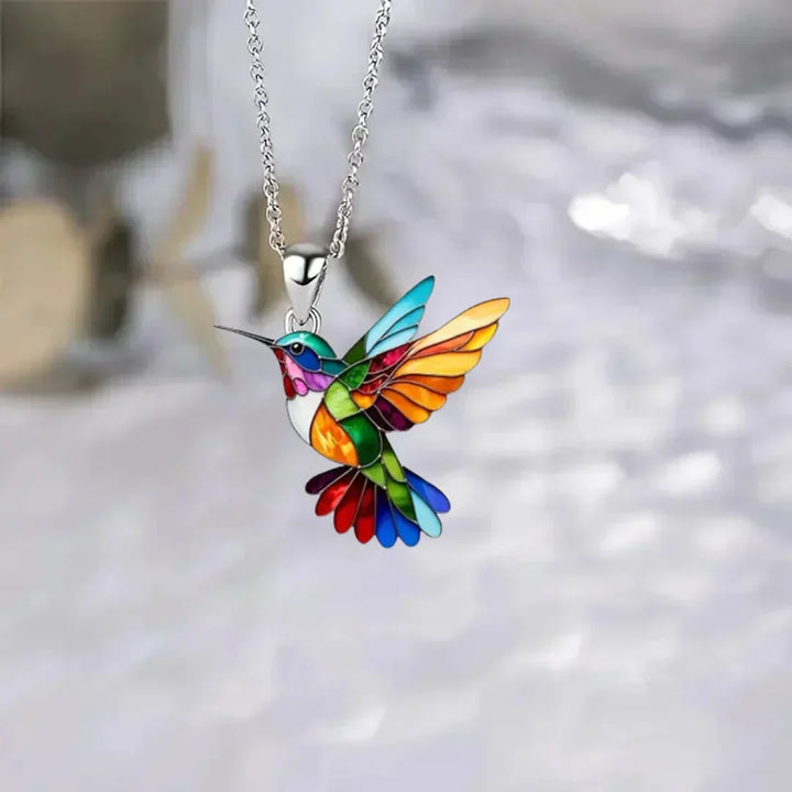 Lindo Colar com Colibri e Brincos Grátis – Oferta Limitada