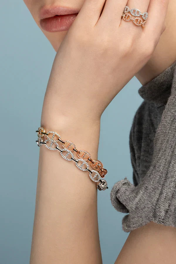 Pulseira Isla Marina | Ouro Branco