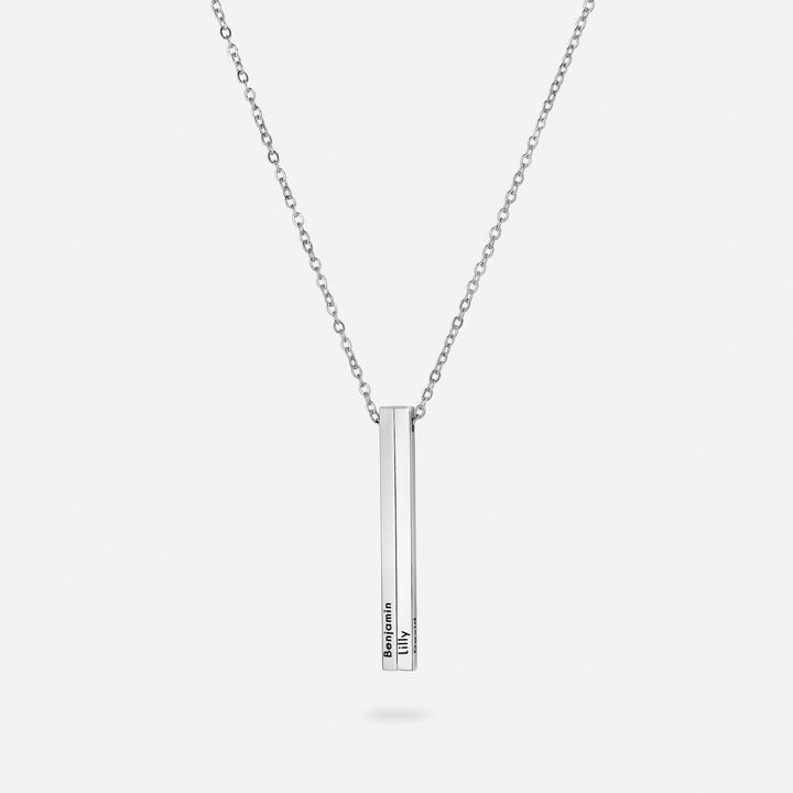 Colar Personalizado com Nome Vertical