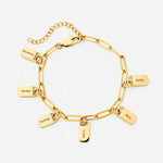 Pulseira Personalizada com Pendentes