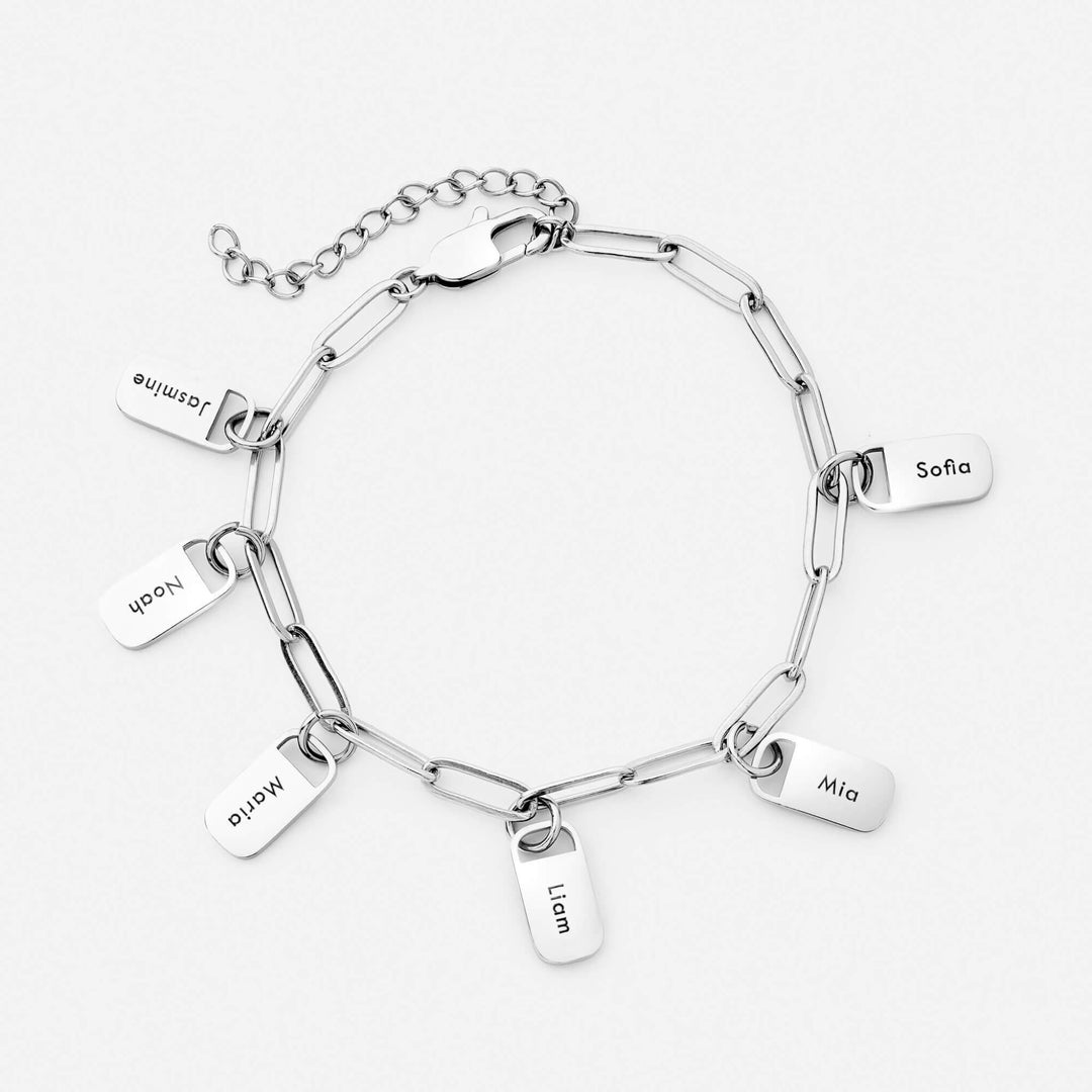 Pulseira Personalizada com Pendentes