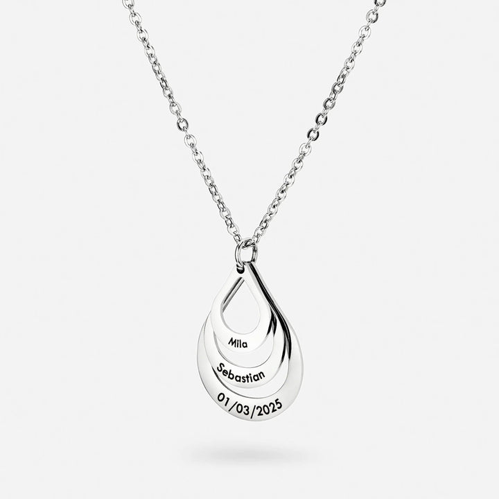 Colar Personalizado com Gotas