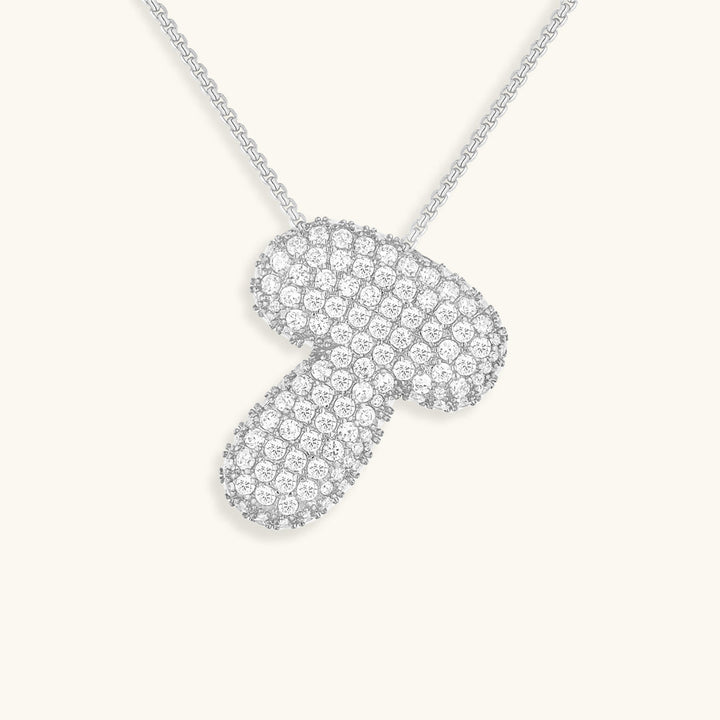 Colar Hailey com Inicial Bubble