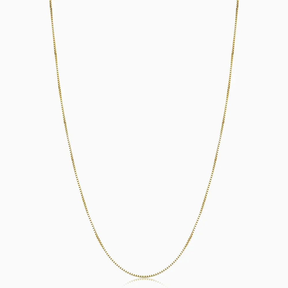 Colar Bodega Box | Ouro