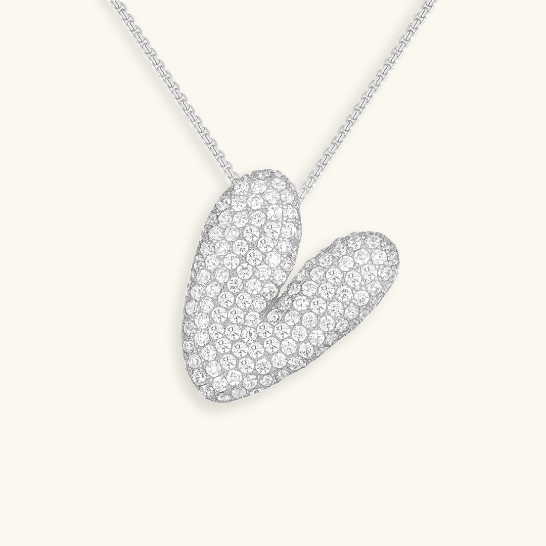 Colar Hailey com Inicial Bubble