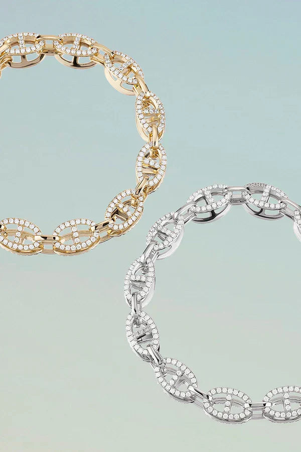 Pulseira Isla Marina | Ouro Branco