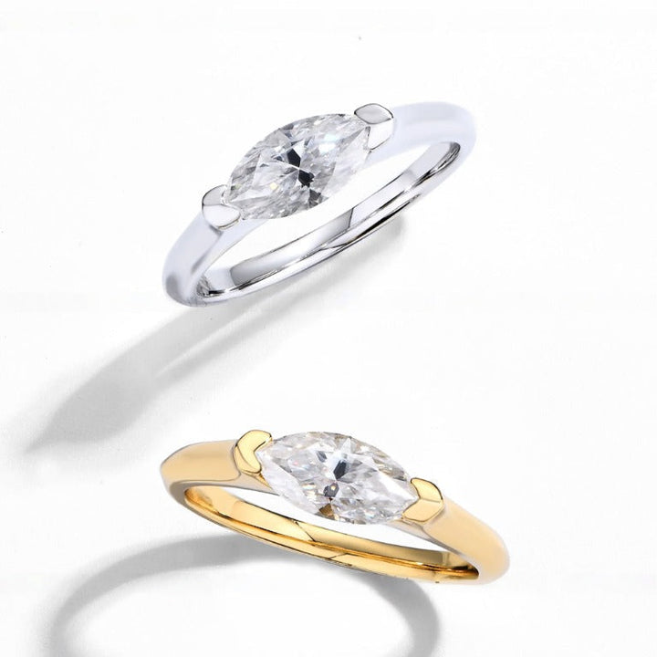 Anel Elysia com Marquise
