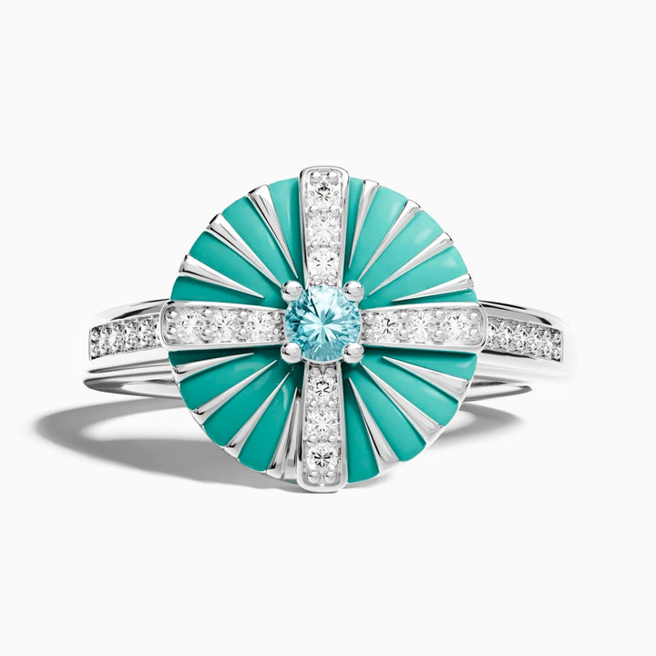 Anel Azure Compass