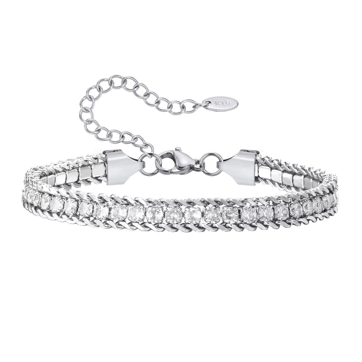 Pulseira Ténis com Pedrinhas