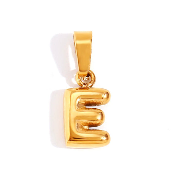 Colar Elegante com Letra Bubble