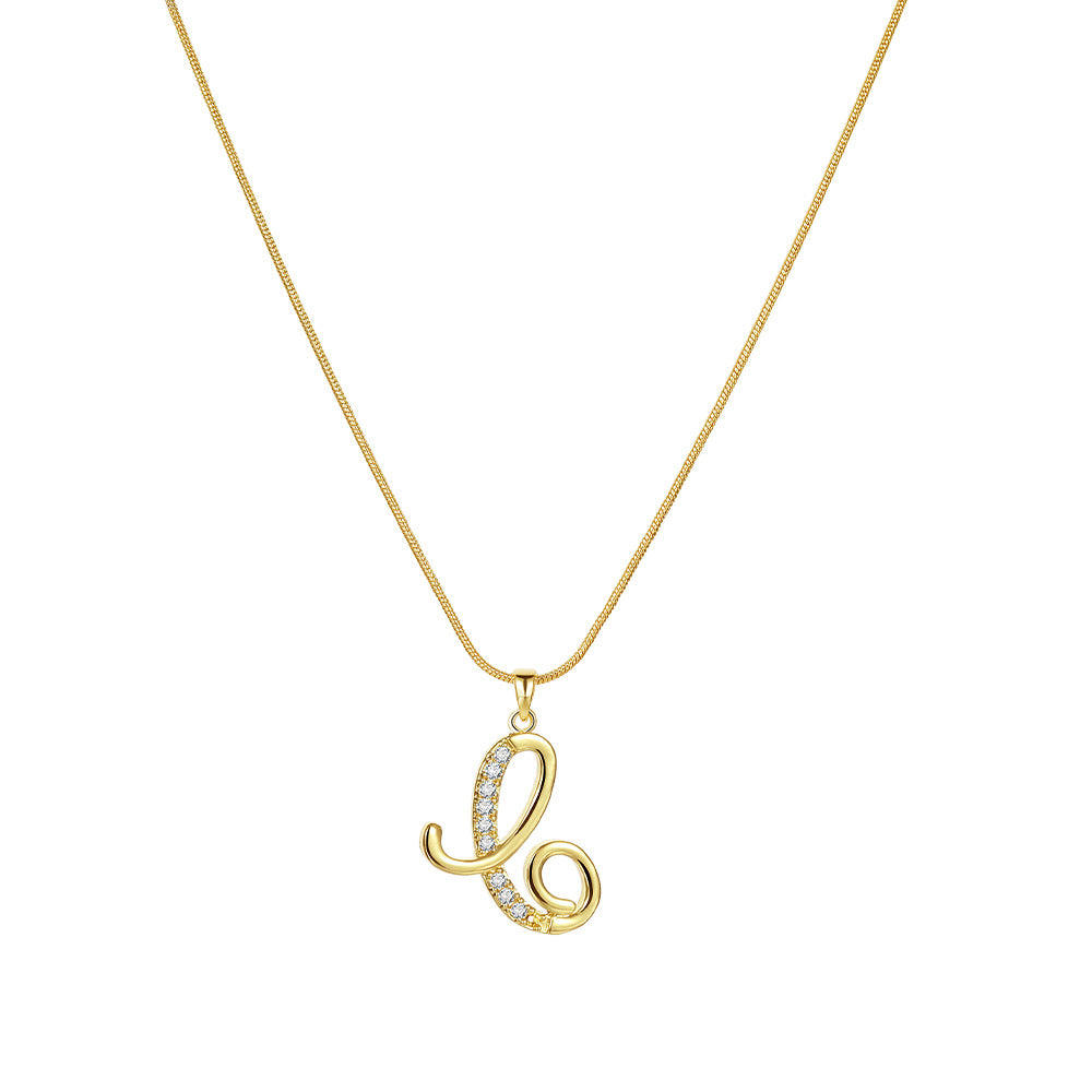 Colar Lily com Inicial