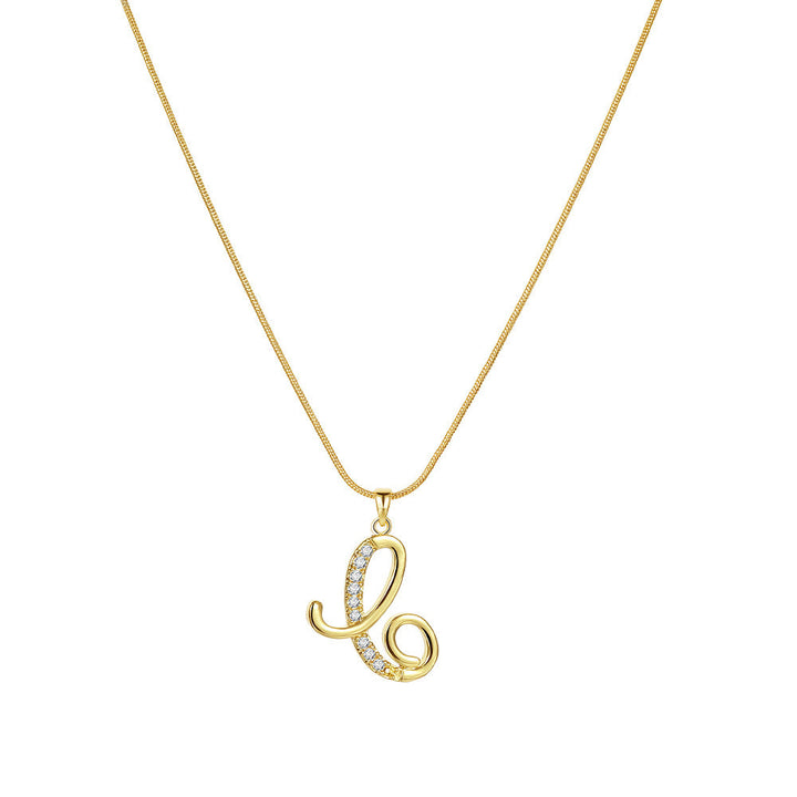 Colar Lily com Inicial