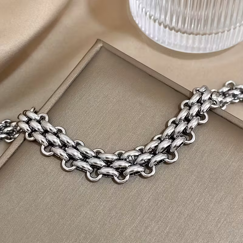 Pulseira de Corrente Cubana