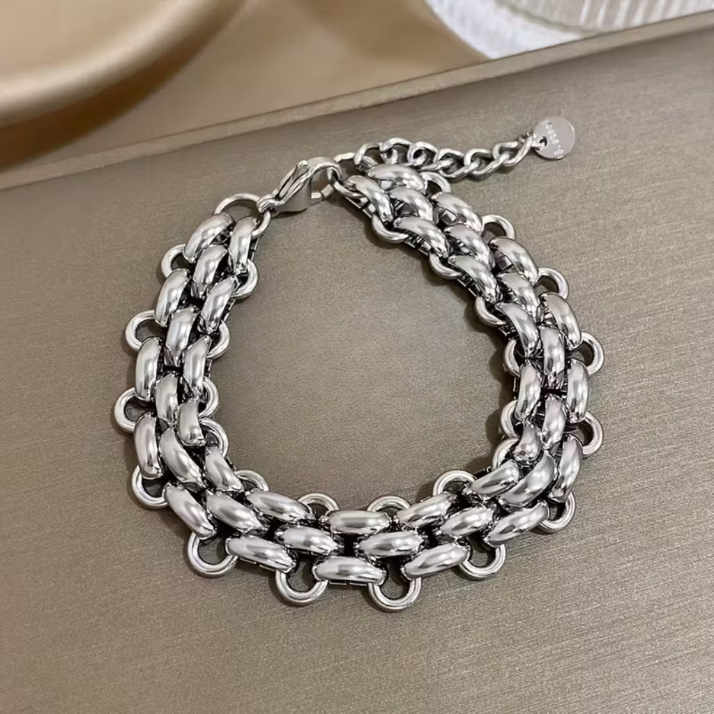 Pulseira de Corrente Cubana