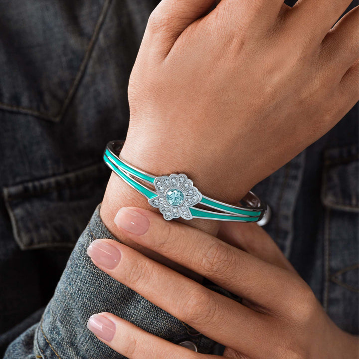 Pulseira Desert Bloom – Água-Marinha