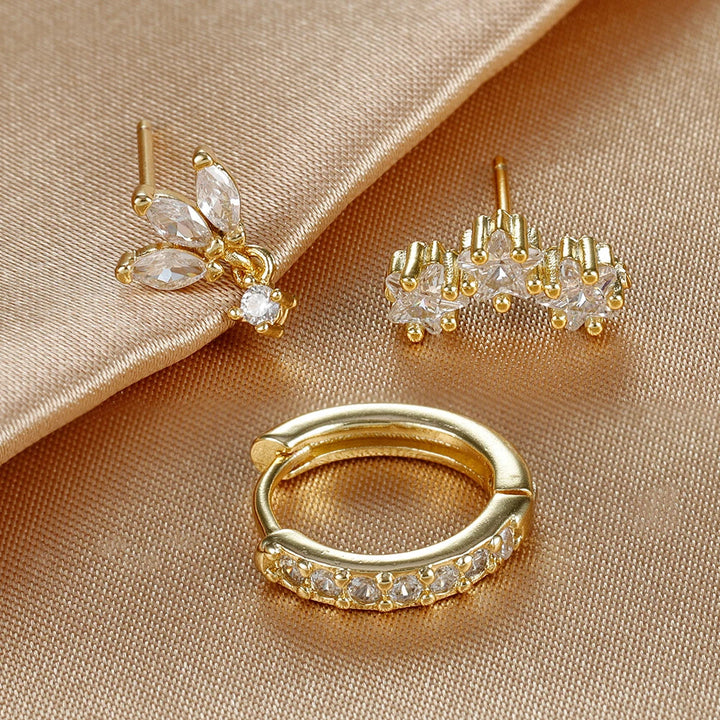 Conjunto de Brincos Lia