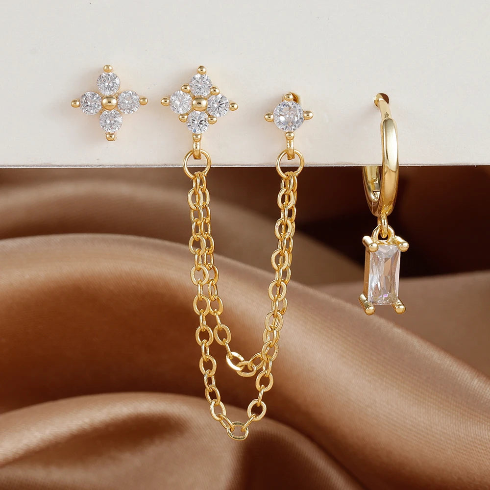 Conjunto de Brincos Sky