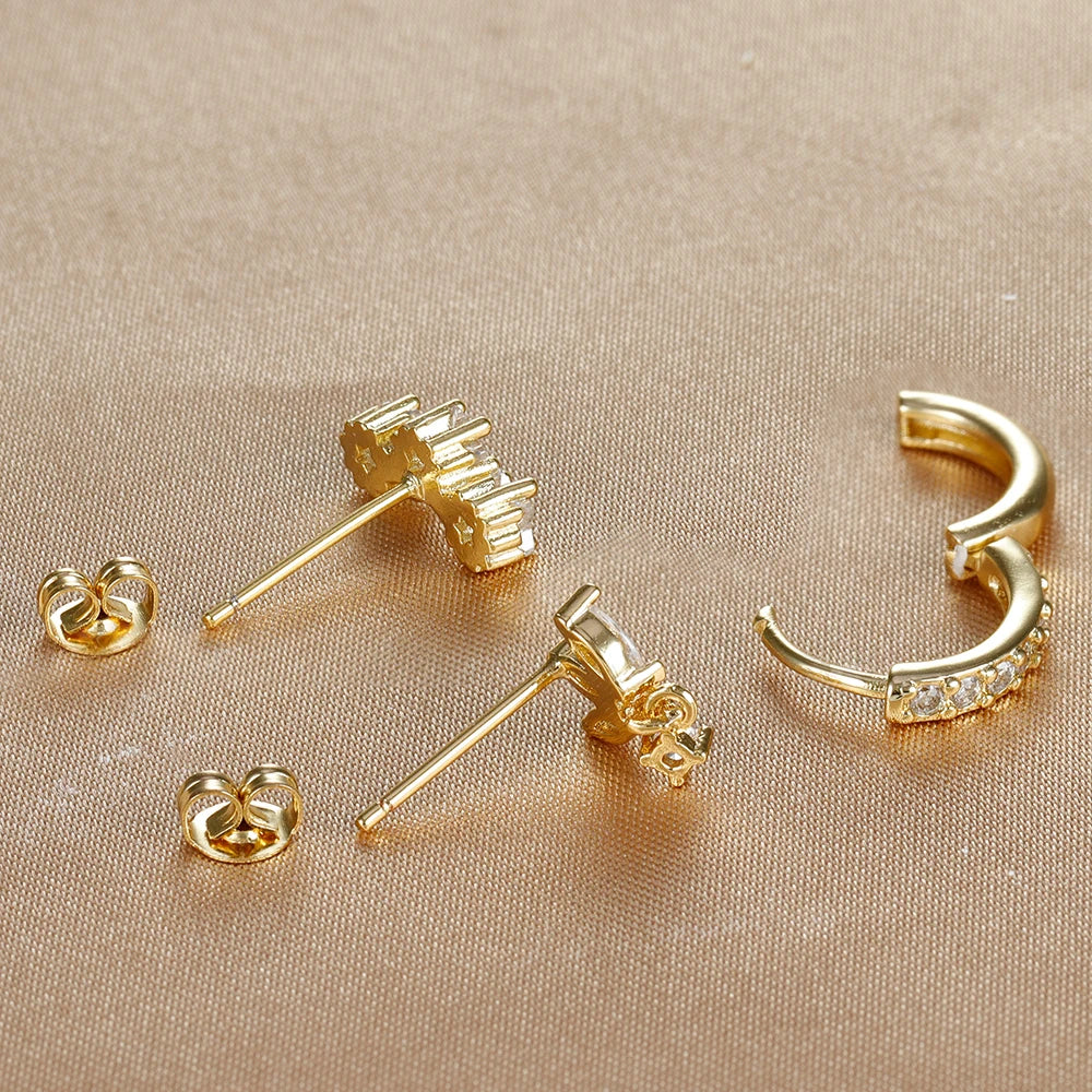 Conjunto de Brincos Lia
